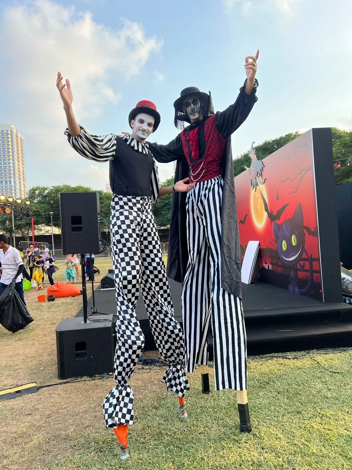 Themed stilt walkers by Event Wala